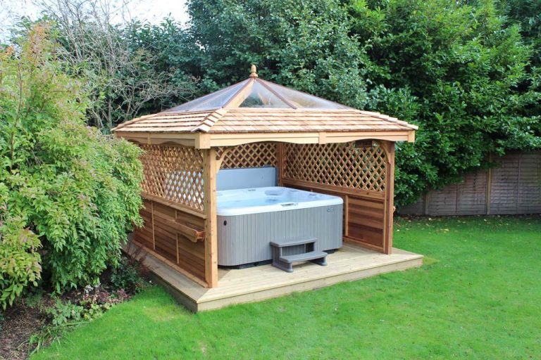 40+ Hot Tub Enclosure Ideas in 2021